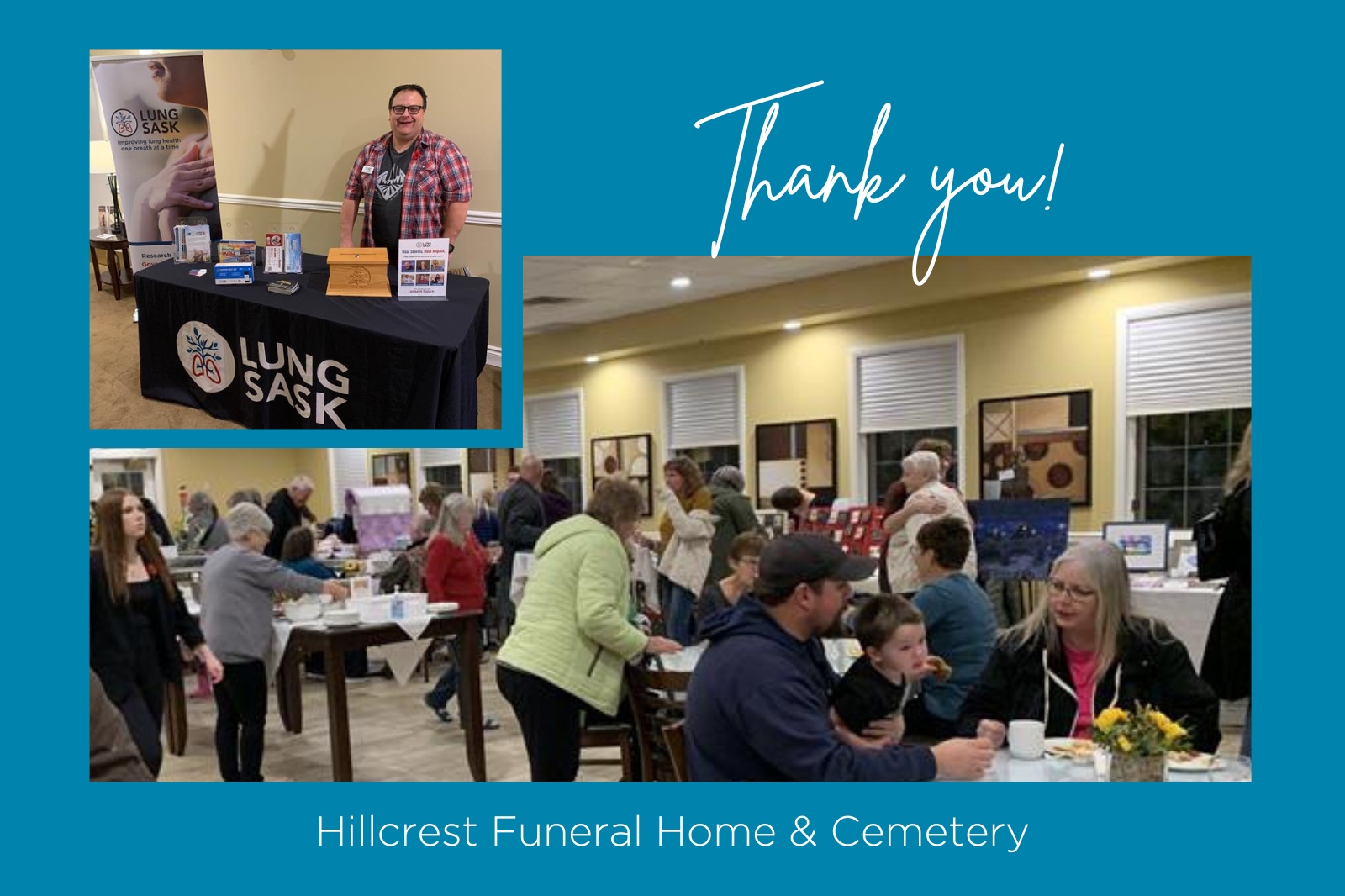 Hillcrest Funeral Home & Cemetery Events Raised Over $2,100 for Lung
